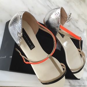 NEW Sz 10 Steve Madden Keliina Black Multi sandal